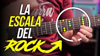 Cómo PRACTICAR la ESCALA PENTATÓNICA en Guitarra la ESCALA DEL BLUES y ROCK [upl. by Nikolas]