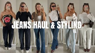 ASOS HAUL  Jeans Haul  Styling Different Fits [upl. by Patricio]