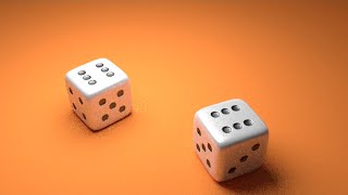 Blender Tutorial Rolling Dice Animation for Beginners [upl. by Oremoh]