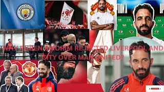 🆕✅ Why did Ruben Amorim Rejected Liverpool And Man city Over Man United Job🤔😯😯football [upl. by Einrae]