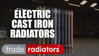 Electric Cast Iron Radiators  TradeRadiatorscom [upl. by Ganiats979]