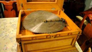 155quot Regina Music Box plays quotAuld Lang Synequot [upl. by Aramat]