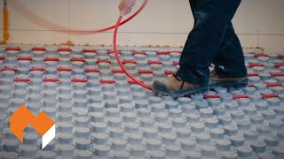 Amvic Ampex  Insulated Radiant Heating PEX Panel Overview [upl. by Ennovy]