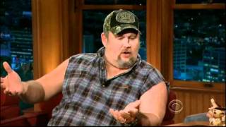 Craig Ferguson 12012D Late Late Show Larry the Cable Guy XD [upl. by Wheaton]