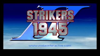 strikers 1945 II for playstation 1 gameplay [upl. by Payson238]