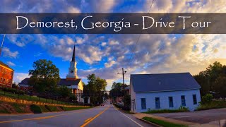 Demorest Georgia  Driving Tour  4K [upl. by Ozzie11]