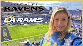 LA Rams v Baltimore Ravens Game  MampT Bank Stadium  Constellation Suite  NFL [upl. by Ardnuhs244]