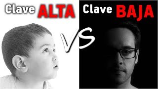 CLAVE ALTA vs CLAVE BAJA [upl. by Ecined]