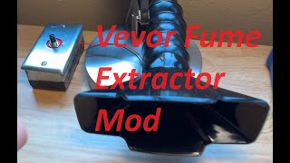 Vevor 150W Fume Extractor Mod [upl. by Airdnek671]