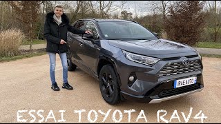 ESSAI NOUVEAU TOYOTA RAV 4  218 chevaux et 0 malus [upl. by Ajup151]