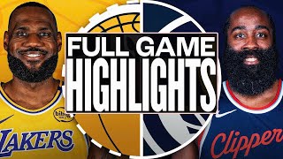 Los Angeles Lakers VS Los Angeles Clippers Full Game Highlights Feb 242025 NBA Season 202425 [upl. by Marka166]