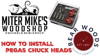 How to Install Pegas Chuck Heads on DW788 Saw [upl. by Jasisa]