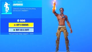 Wheres Travis Scott Item Shop Fortnite Battle Royale [upl. by Strepphon]