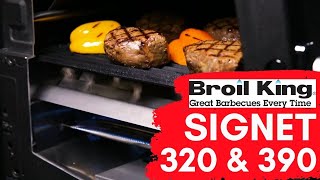 Broil King Signet 320 and 390 Series  Barbecues Galore [upl. by Arikahs]