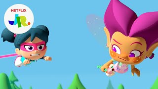 Tricksy the Pixie’s Tricky Tricks 🧚 StarBeam  Netflix Jr [upl. by Karolina]