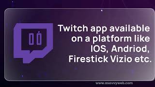 Twitch App on Vizio tv  How to Download and Install twitch app on vizio tv [upl. by Noble]