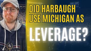 Did Jim Harbaugh BETRAY Michigan Football With BuckeyesBattleCry [upl. by Avonasac925]