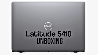 Dell Latitude 5410 intel core i5 10th gen Unboxing in 2020 [upl. by Oalsecnew]