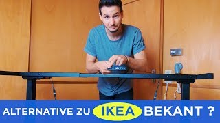 IKEA BEKANT Alternative 🧐 Höhenverstellbarer Schreibtisch von Amazon [upl. by Ahsla]