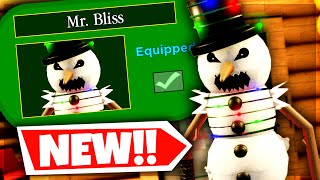 How To Unlock MR BLISS NEW PIGGY SKIN  MR BLISS JUMPSCARE  Roblox Piggy Holiday Season [upl. by Ahsain]