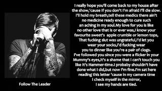 James Arthur  Follow The Leader LYRICS [upl. by Heindrick536]