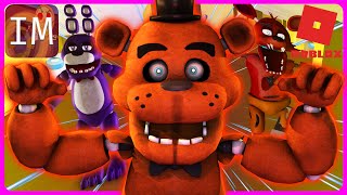 Roblox FNAF  Inadequate Mod  The FNAF 1 NPCs Have INVADED The Backrooms Part 2 [upl. by Irbmac]