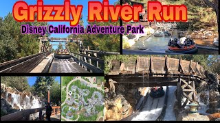 Grizzly River Run Disney California Adventure Park [upl. by Dorian998]