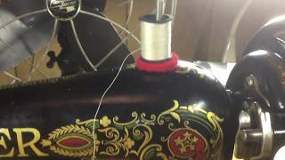 The Singer 66 lockstitch sewing machine and how to use it [upl. by Lareena]