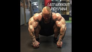 LAST WORKOUT OF RICH PIANA  RICH PIANA MOTIVATION  1 Day you May [upl. by Nahtan431]