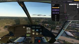 MSFS 2020  Using FSHub for helicopter operations Finding helipadplanninggps trackinglogging [upl. by Yttiy]