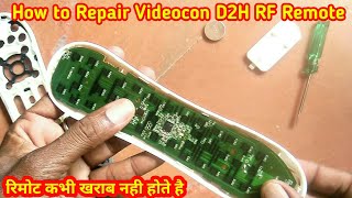 How to Repair Videocon D2H RF Remote [upl. by Oribel]