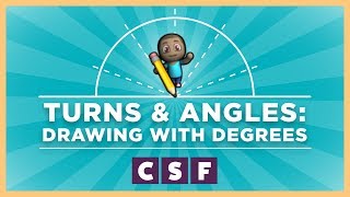 Turns amp Angles Drawing with Degrees [upl. by Adelia]