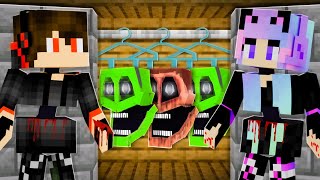 Using SCARY MIMICER to Troll Villagers in Minecraft [upl. by Ataynek172]