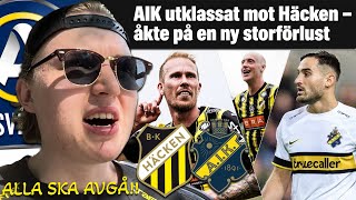 AVGÅ ALLA  Häcken vs AIK [upl. by Aliakim]