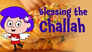 Learn to Bless the Challah for Shabbat  Saying the Hamotzi for kids [upl. by Ches]