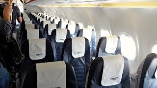 TRIP REPORT  Aegean Airlines  Airbus A321  Heraklion  Athens  Economy Class  ✈ [upl. by Nywra]