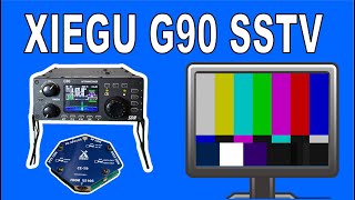 Xiegu G90 SSTV  CE19  VOX Control  MMSSTV [upl. by Aniuqahs]