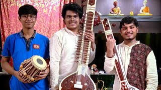 Raga Yaman  SITAR BAITHAK  Koushik Talukdar  Tabla  Kausmit Das  Tanpura [upl. by Teddie]