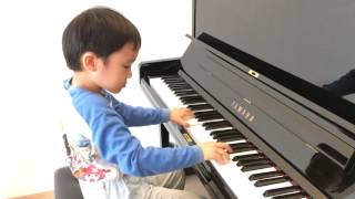 Turkish March Sonata in A K331 Alla Turca of Mozart 莫扎特 土耳其進行曲 by Jonah Ho age 6 [upl. by Dayir]