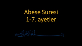 ABESE SURESİ 17 AYETLER EZBERLE HER AYET ON TEKRAR [upl. by Clauddetta866]