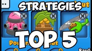 My TOP 5 Best STRATEGIES  Bloons TD Battles Part 1 [upl. by Warchaw591]