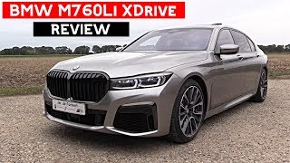 2020 BMW 7 Series M760Li XDrive V12 REVIEW  SOUND Interior Exterior Infotainment [upl. by Astra4]