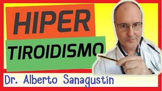 HIPERTIROIDISMO causas síntomas diagnóstico fisiopatología y tratamiento [upl. by Leonor]