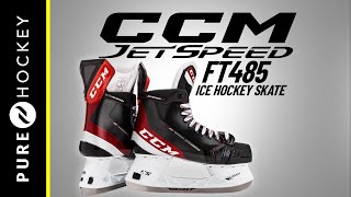 CCM JetSpeed FT485 Hockey Skates  Product Review [upl. by Yeltnerb395]