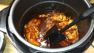 Simple BBQ Chicken with the Power Pressure Cooker [upl. by Ireland]