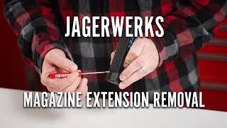 JagerWerks 5 Magazine Extension Removal [upl. by Kraft]