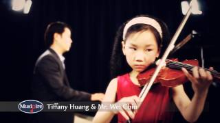 F Seitz Violin Concerto No 5 in D Major Op 22 Mov I by Queens NY Music School student Tiffany [upl. by Draneb]