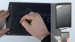 ARDOISE numérique LCD 30 CM AVEC STYLET  dessins croquis et notes  PEARLTVFR [upl. by Mindi]