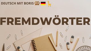 Fremdwörter im Deutschen 📝🇩🇪🦒 [upl. by Arymat374]