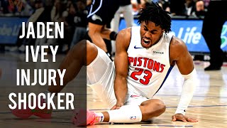 Jaden Iveys Injury Update  Pistons Star’s Road to Recovery  Today NBA NEWS [upl. by Adnaugal]